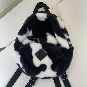 Cat & Jack cow print mini backpack